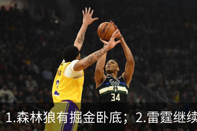 1.森林狼有掘金卧底；2.雷霆继续大逃杀缩圈；3.勇士续约霍福德